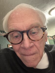 Douglas Bates on video chat with Traci Kendall. Photo provided.