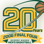 2006 Final Four Anniversary mark for George Mason Men's Basketball 